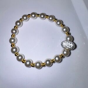 50 handmade bracelet lot| surprise bundle| stretch, chain and charm